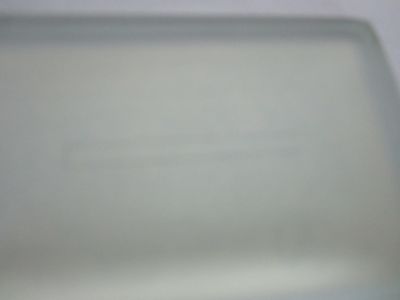 CALIBRATION STANDARD ROUGHNESS TEST BLOCK AS IS BIN#R9-22