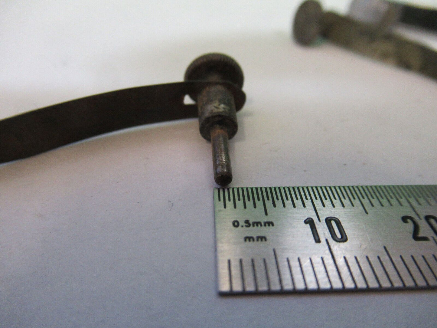 LOT MISMATCHED ANTIQUE CLIPS MICROSCOPE PART AS PICTURED P2-B-94