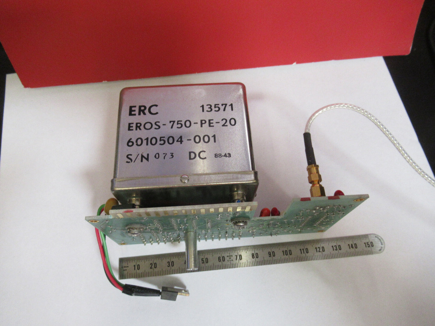 ERC HP 5328A 10 MHz QUARTZ HIGH PRECISION OSCILLATOR TIME BASE &81-B-13