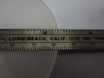 MICROSCOPE PART STAGE GLASS DULL DULL SIDES OPTICS #83-03