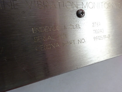 Meggitt Endevco Cessna Engine Vibration Monitor Model 2789
