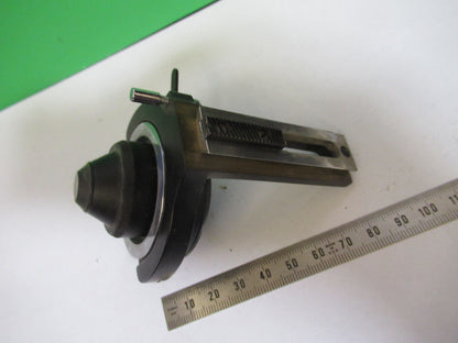 AO SPENCER SUBSTAGE CONDENSER ASSEMBLY ANTIQUE MICROSCOPE PART AS PIC &H7-B-31