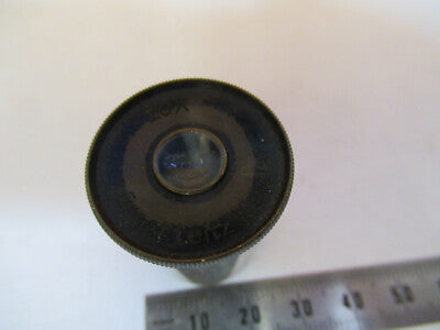 Antique Ernst Leitz Weztlar Eyepiece 10X Lens Microscope Part