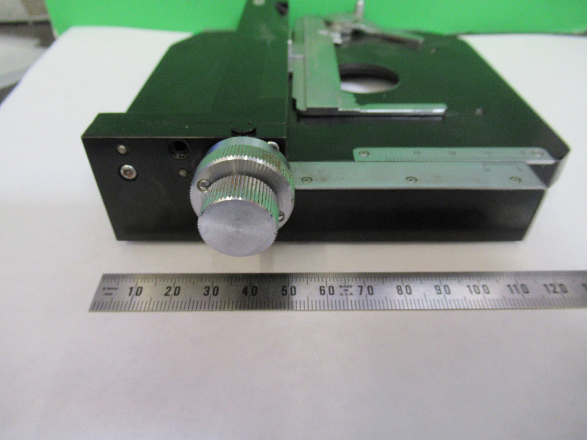 OLYMPUS JAPAN XY STAGE TABLE CLIPS MICROSCOPE PART AS PICTURED X4-A-25