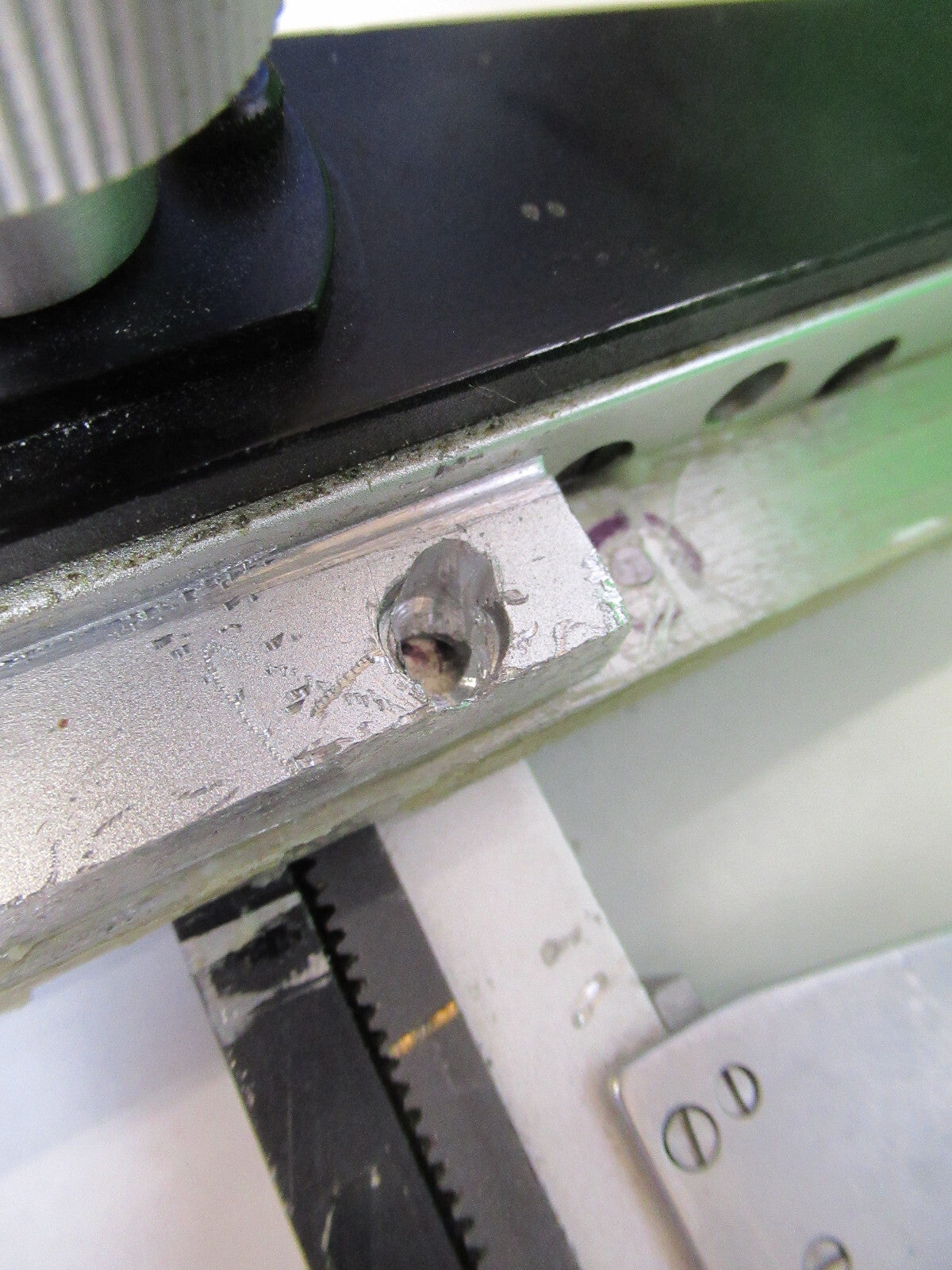 Works! Fair Xy Stage Table Microscope Part Optics