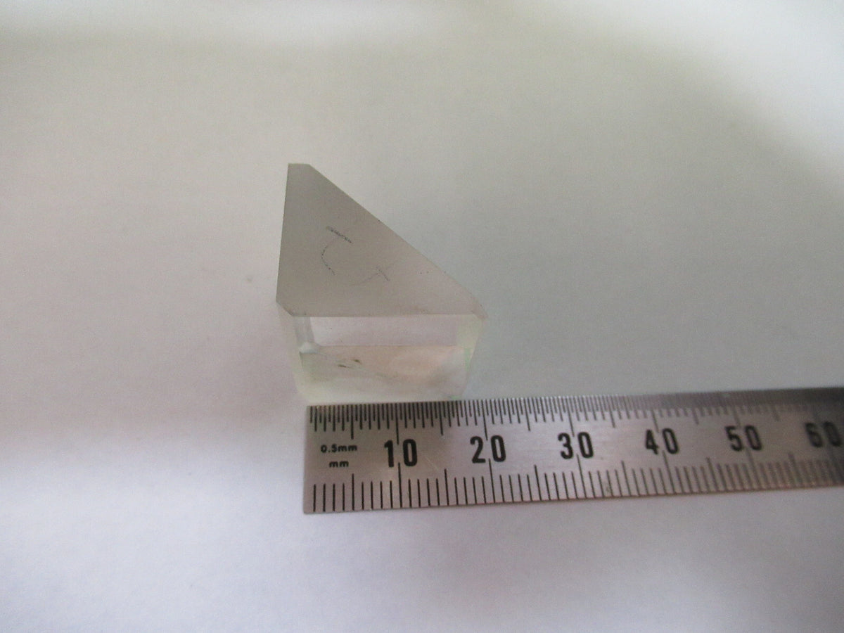 Bausch & Lomb Glass Prism Optics Microscope Optical Part