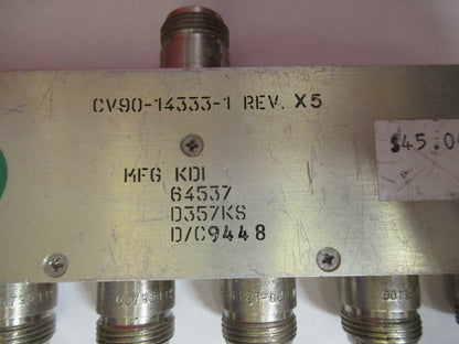 RF MICROWAVE SPLITTER DIVIDER KDI  CV90 AS PICTURED G4-A-18