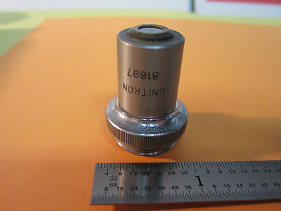 Microscope Part Objective Unitron M 10X Optics