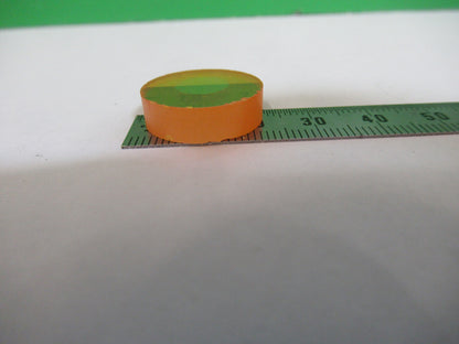 Optical Infrared ZnSe stained chips Lens Laser Optics AS IS B