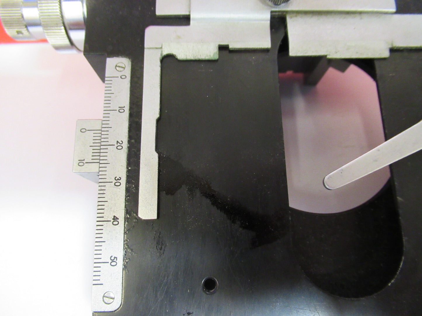 OLYMPUS JAPAN XY TABLE STAGE RARE MICROSCOPE PART AS PICTURED S3-B-56