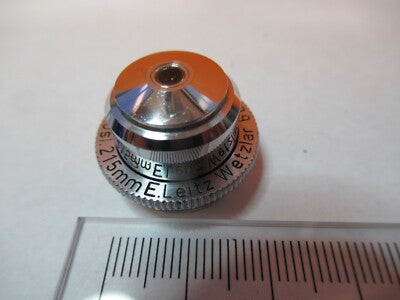 LEITZ WETZLAR POL OBJECTIVE 6L OPTIC 215mm MICROSCOPE PART AS PICTURED &3K-A-41