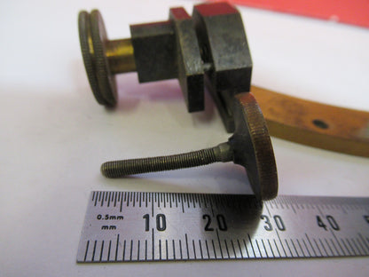 ANTIQUE BRASS LOT VERY OLD SCOPES MICROSCOPE PART AS PICTURED S3-B-07