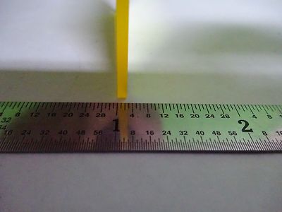 MICROSCOPE PART  OPTICAL MCBAIN COATED GREEN FILTER OPTICS AS IS BIN#Y2-42