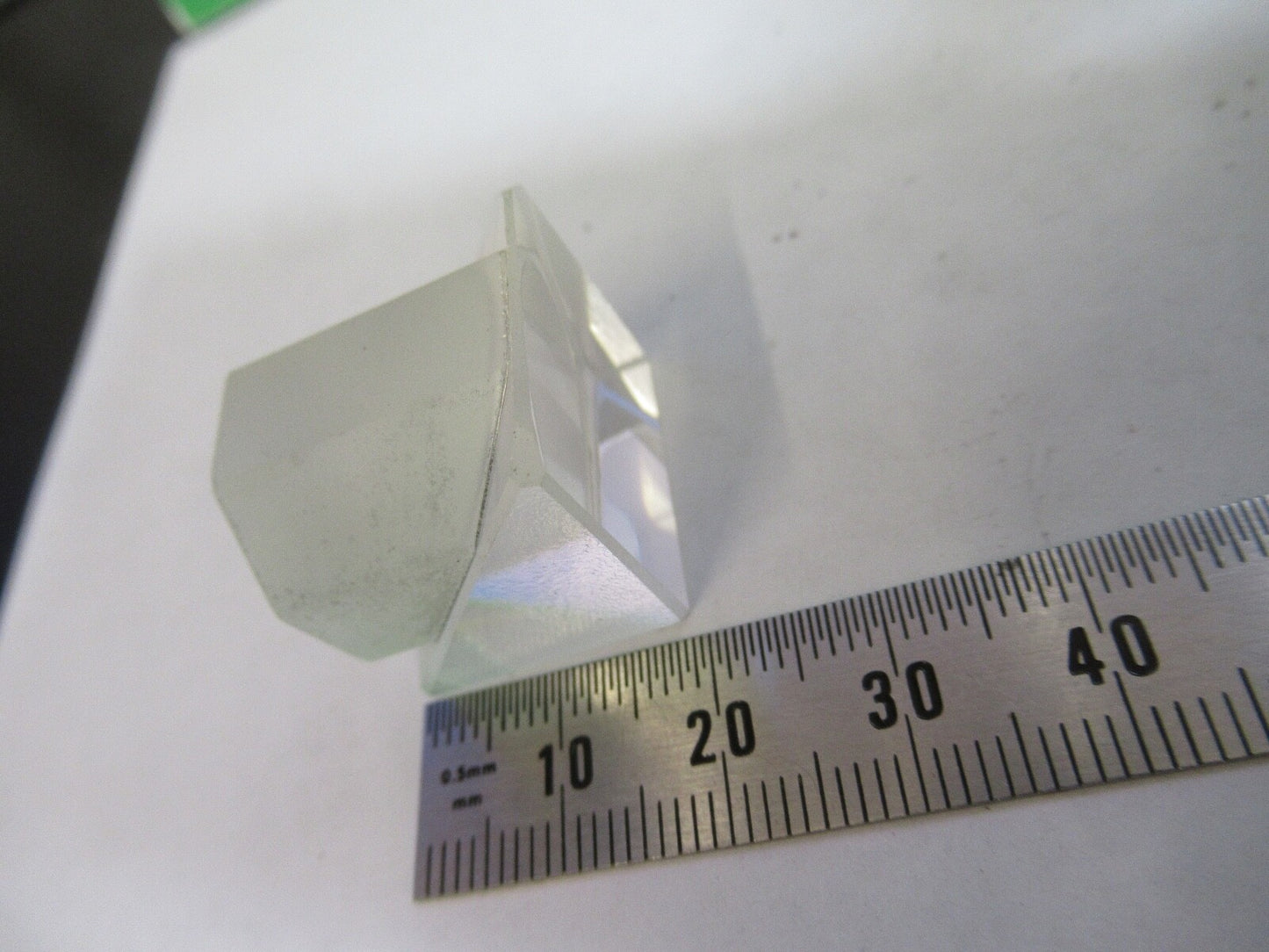 OPTICAL GLASS PRISM ASSEMBLY LASER OPTICS  AS PICTURED W1-B-07