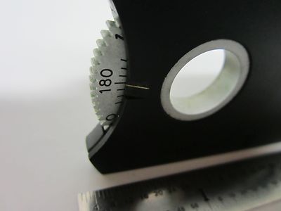 MICROSCOPE POLARIZER SLIDE ROTABLE  OPTICS #F3-82