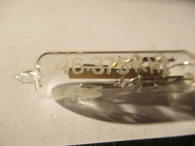 Antique Quartz Radio Crystal Morion Glass Holder Frequency Control
