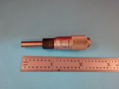 MITUTOYO MICROMETER PIECE POSITIONER MICROSCOPE PART &AD-A-06