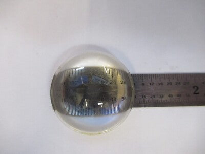 OPTICAL BI CONVEX ILLUMINATOR LENS OPTICS AS PICTURED &A9-A-38