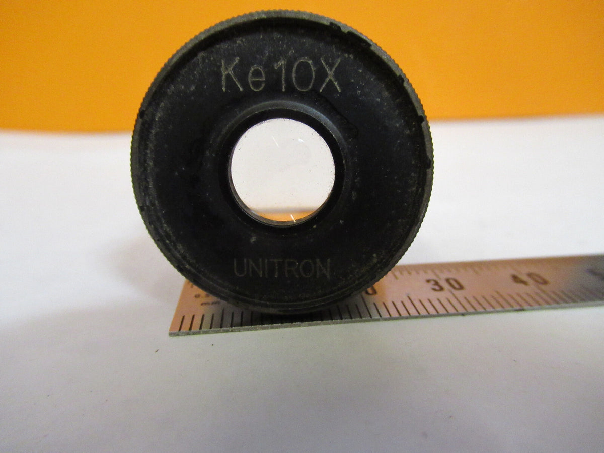 UNITRON Ke10X OCULAR EYEPIECE MICROSCOPE PART AS PICTURED Y3-A-51