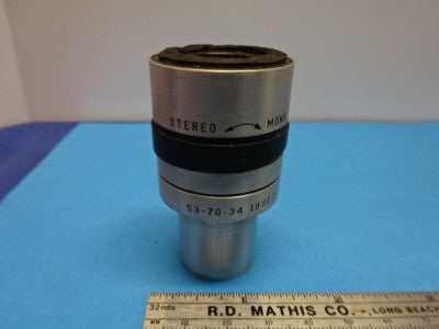 Bausch & Lomb Eyepiece Ocular Stereo 537034 Optics Microscope Parts