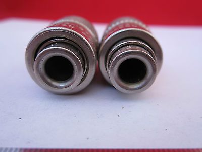 LOT 2 ea amphenol pl-259 to microphone jack RF MICROWAVE OR DMM TESTER BIN #7C
