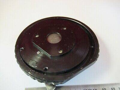 UNKNOWN MAKER MICROSCOPE STAGE TABLE AS PICTURED &L1-A-14