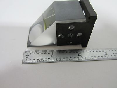 OPTICAL MICROSCOPE PART DMR LEICA PRISM OPTICS AS IS BIN#D2-P-8