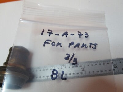 Antique Bausch & Lomb Brass Objective 2/3 Microscope Part