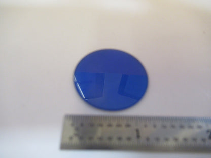 Carl Zeiss AG Jena Blue Glass Filter Optics Microscope Part