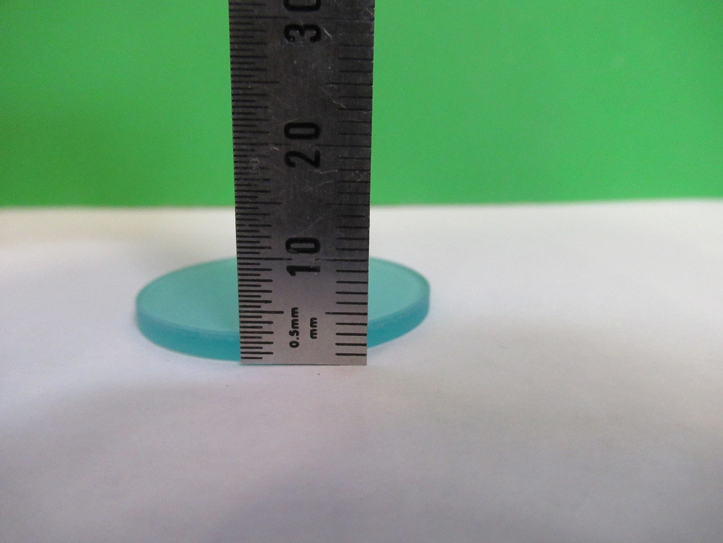 NIKON JAPAN BLUE GLASS FILTER OPTICS MICROSCOPE PART AS PICTURED T3-C-02