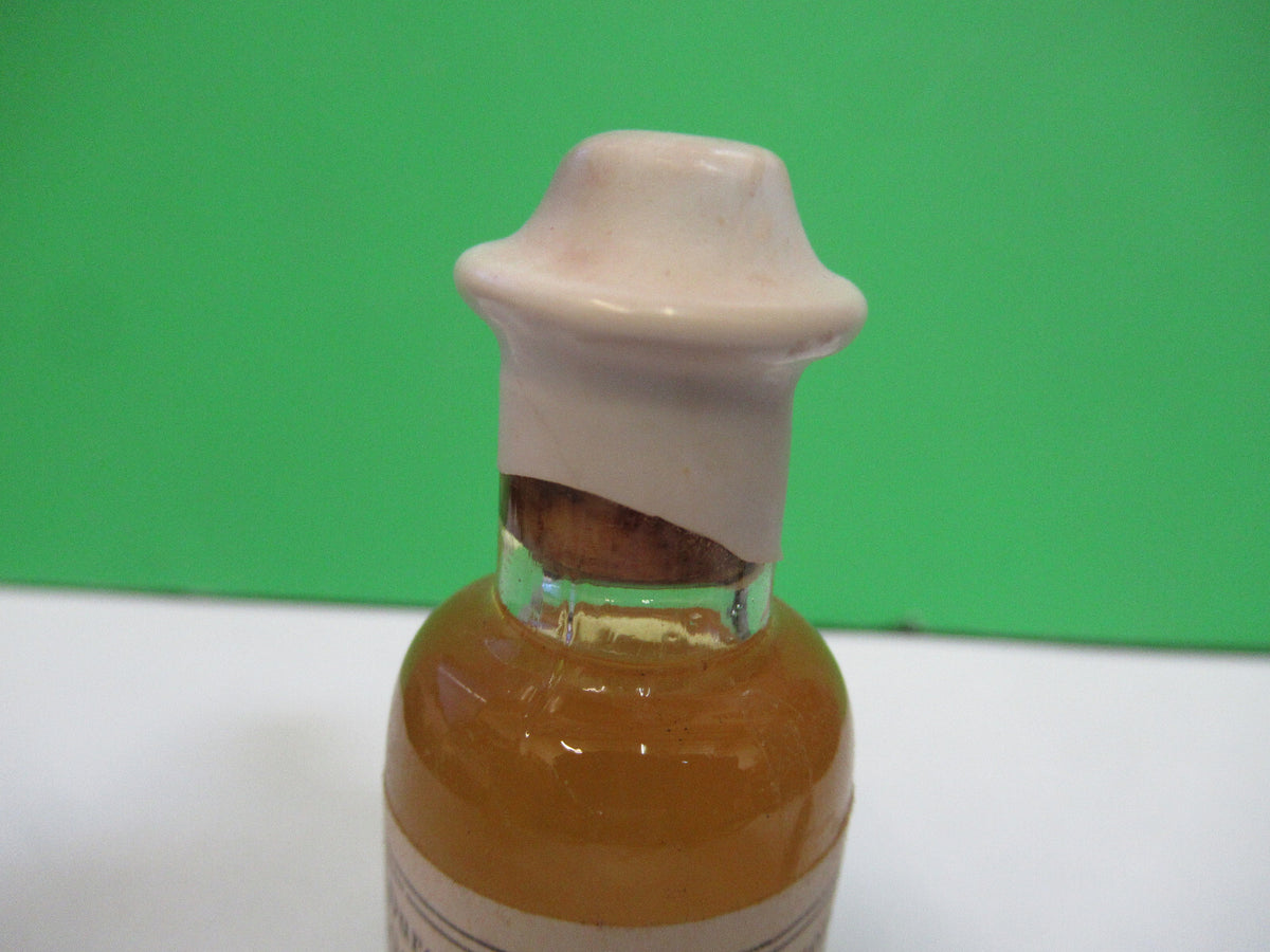 Leizt Wetzlar Cedern Oel Antique Bottle Microscope Part