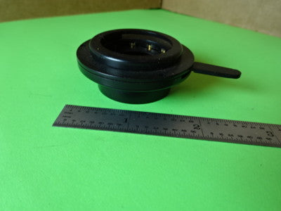 MICROSCOPE PART OPTICAL IRIS DIAPHRAGM OPTICS AS IS #L5-B-26