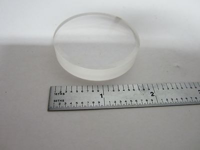 OPTICAL LENS PLANO CONVEX LASER OPTICS AS IS BIN#J3-18