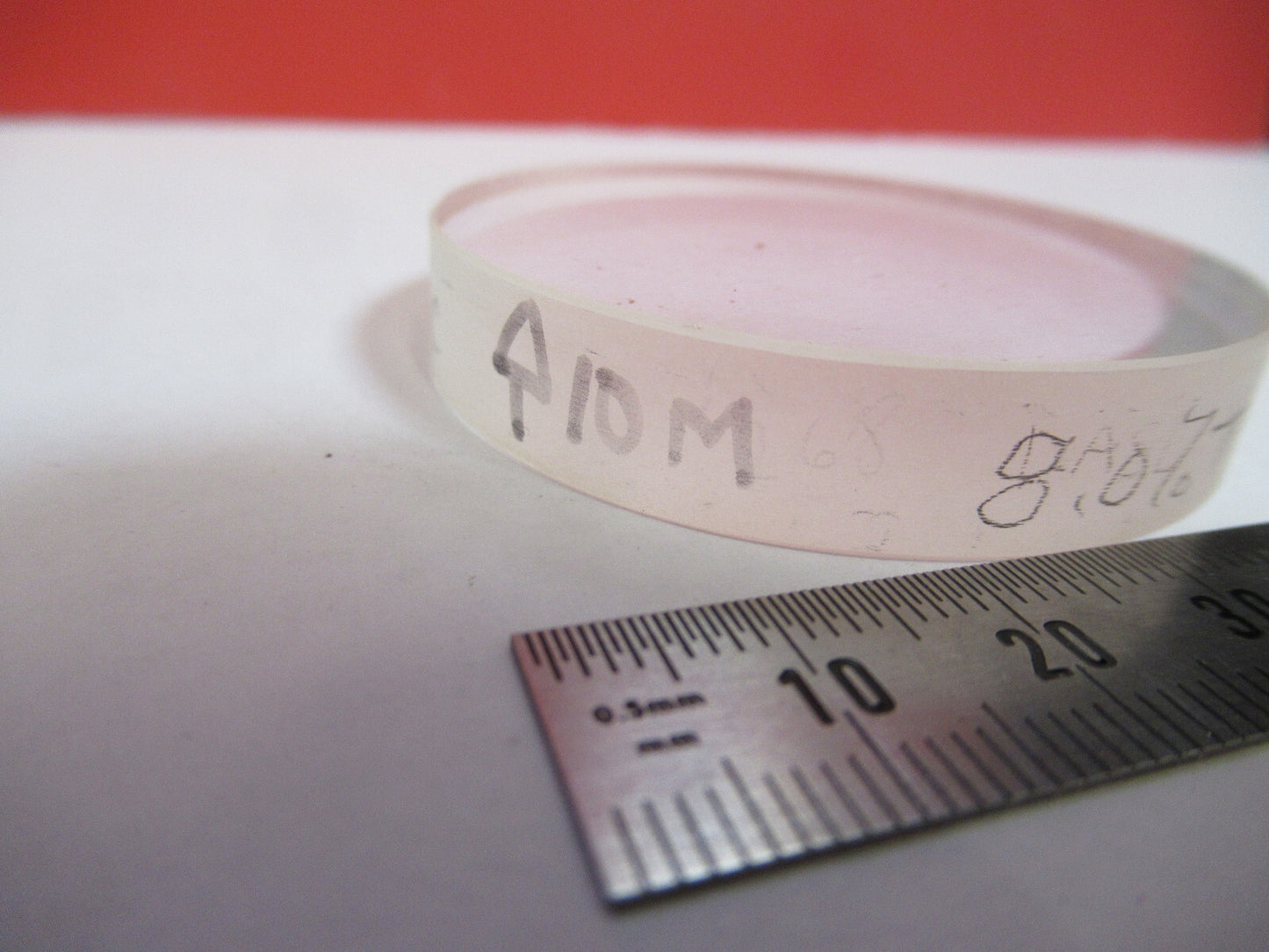 Optical Flat Coated UV Lens 248 nm Ultraviolet Laser Optics