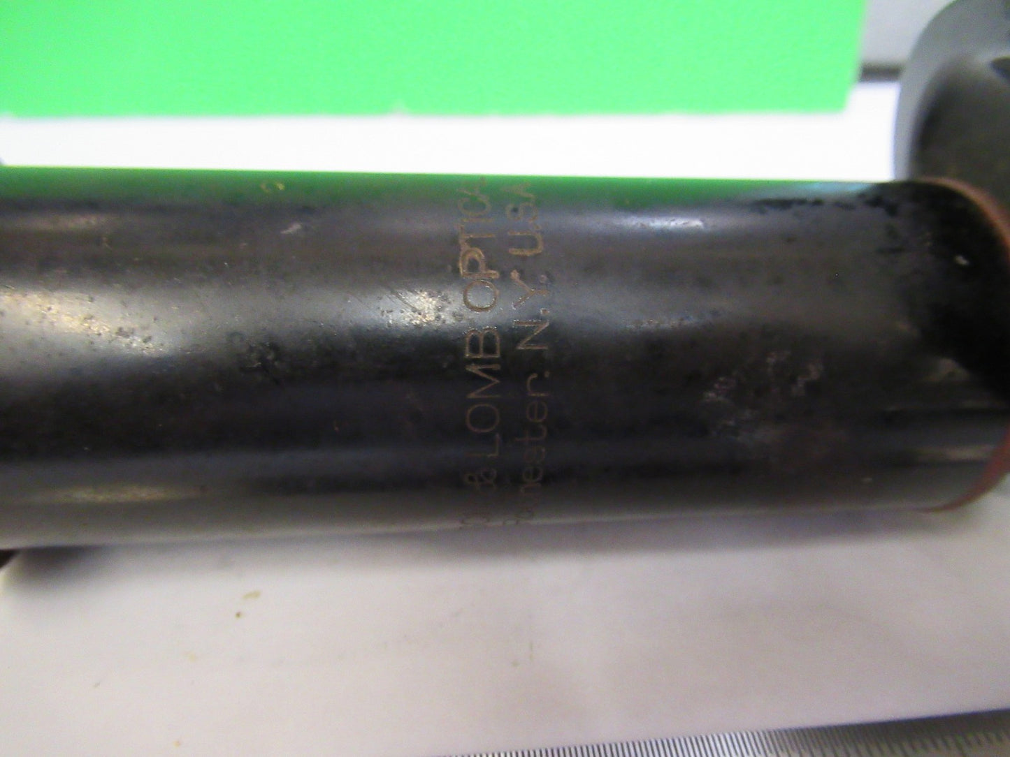 ANTIQUE BAUSCH LOMB TUBUS NOSEPIECE MICROSCOPE PART AS PICTURED W3-C-04