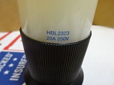 HBL2323 ELECTRIC PLUG 20A 250V SOCKET AS IS #89-06