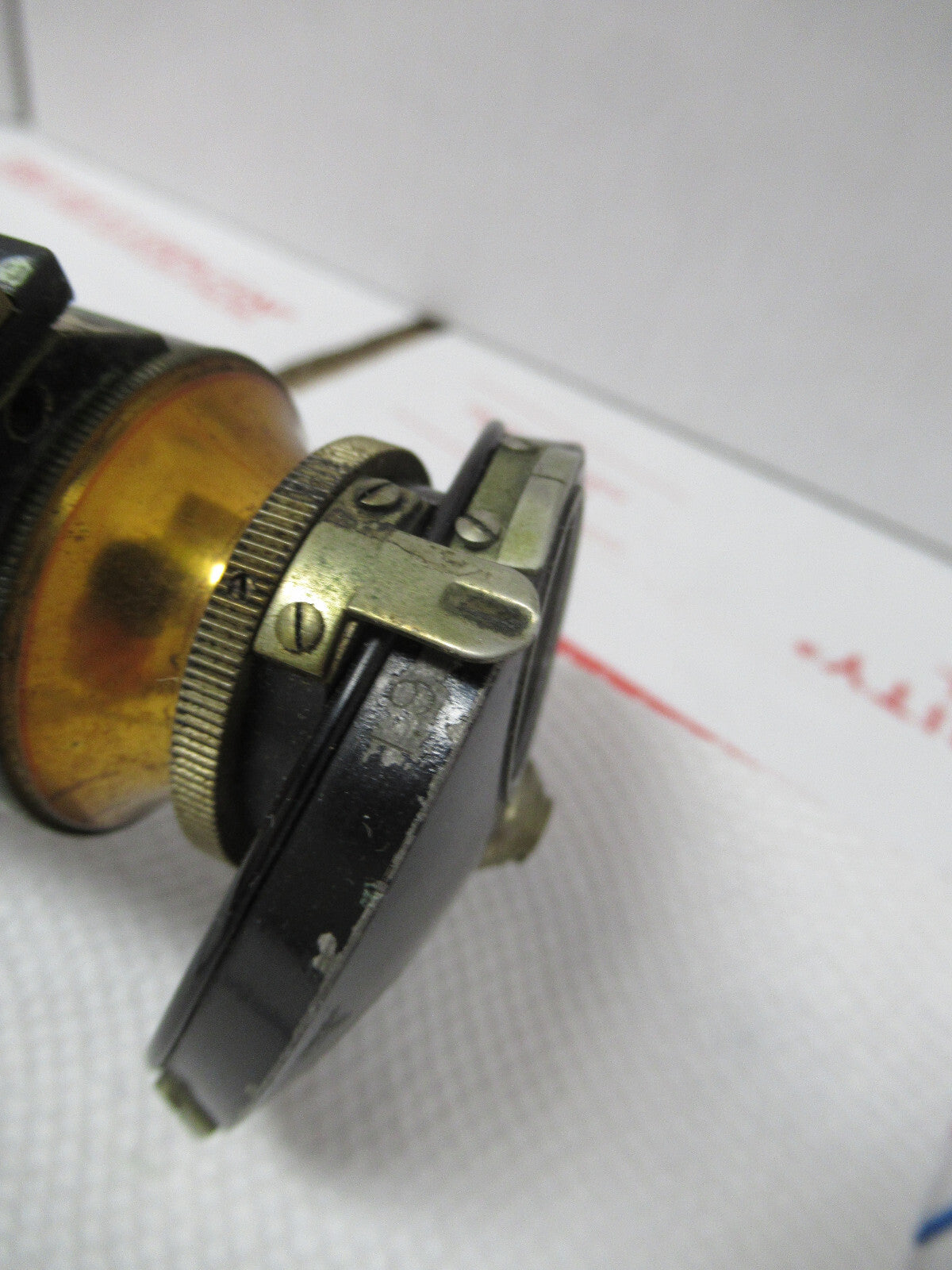 Antique Bausch & Lomb Tubus + Nosepiece Microscope Part