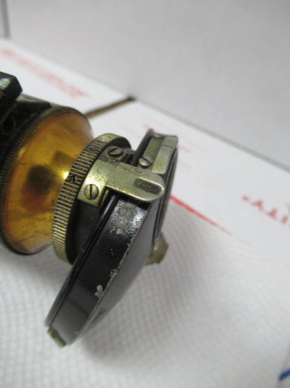 Antique Bausch & Lomb Tubus + Nosepiece Microscope Part