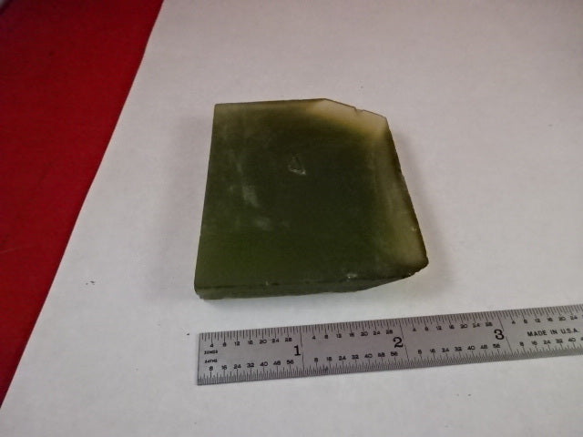 Bi Colored Synthetic Quartz Crystal Jewelry Rough Piece