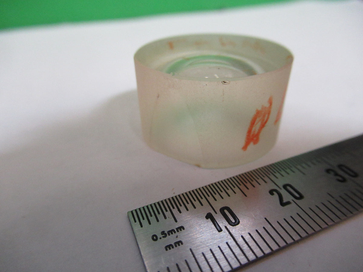 OPTICAL  WEIRD LENS PLANO CONCAVE TOOL GLASS OPTICS AS PICTURED 80-B-30