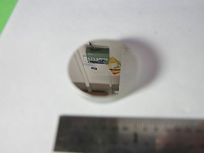 MICROSCOPE PART BAUSCH LOMB ROUND MIRROR AS IS OPTICS BIN#34-16