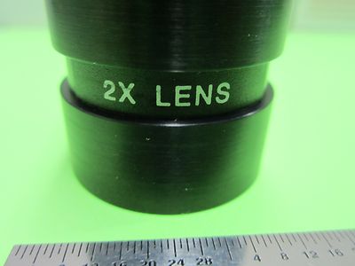 OPTICAL LENS 2X WYKO SURFACE PROFILOMETER LASER OPTICS  BIN#37-12
