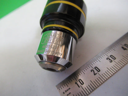 CARL ZEISS 8X EPIPLAN OBJECTIVE OPTICS  MICROSCOPE PART AS PICTURED &Z7-A-57