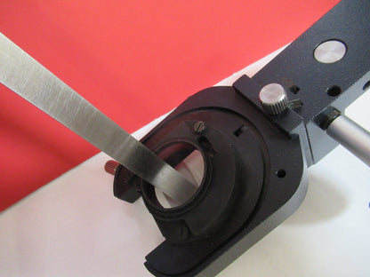 LEICA GERMANY DMRB CONDENSER HOLDER MICROSCOPE PART AS PICTURED S6-A-01
