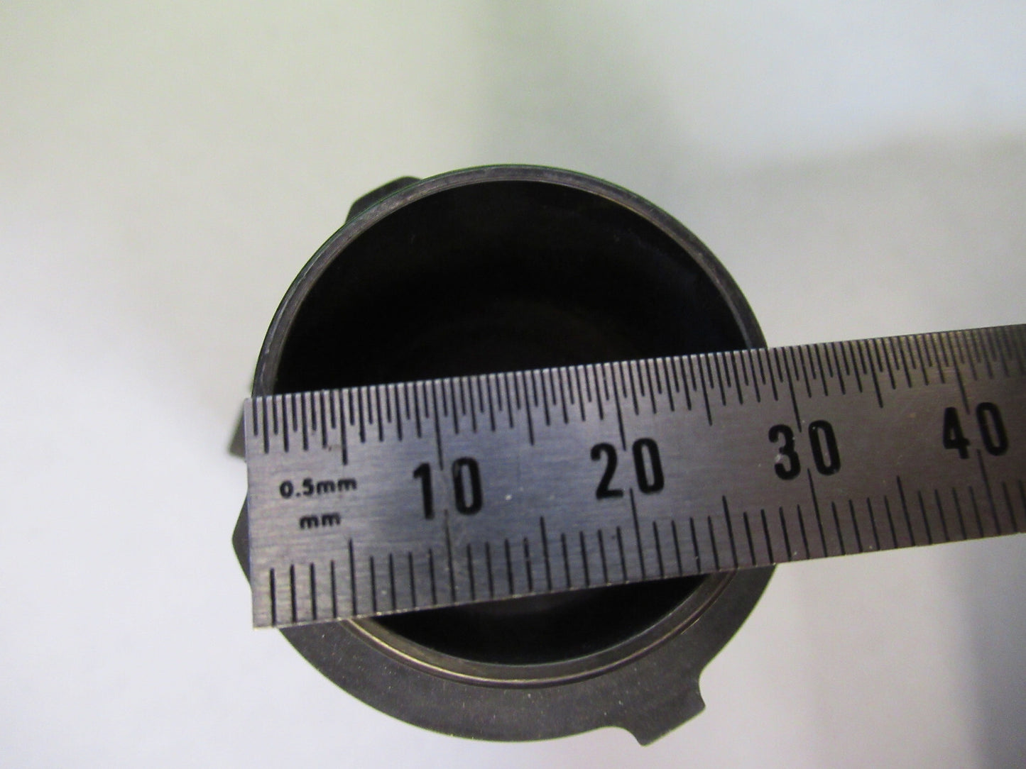 OPTICAL MIL SPEC HEAVY LENS ASSEMBLY LASER OPTICS AS PICTURED X7-A-62