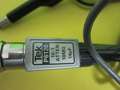 TEKTRONIX PROBE P6120 AS IS FOR OSCILLOSCOPE BIN#4V-93