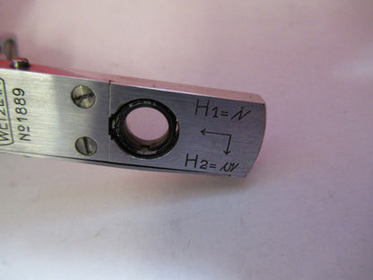 LEITZ GERMANY BEREK COMPENSATOR OPTICS MICROSCOPE PART AS PICTURED S4-B-56