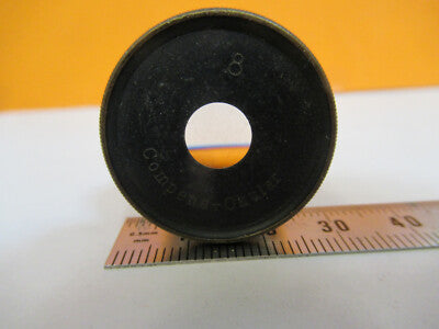 Antique Carl Zeiss AG Rare Eyepiece "8" Germany Microscope Part