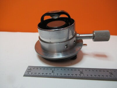 ANTIQUE ERNST LEITZ WETZLAR CONDENSER MICROSCOPE PART OPTICS AS PICTURED 16-A-72