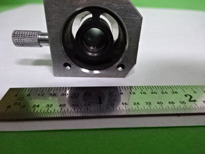 REICHERT AUSTRIA MICROSCOPE OPTICAL PART OBJECTIVE EPI 5 OPTICS AS IS B#AE-05
